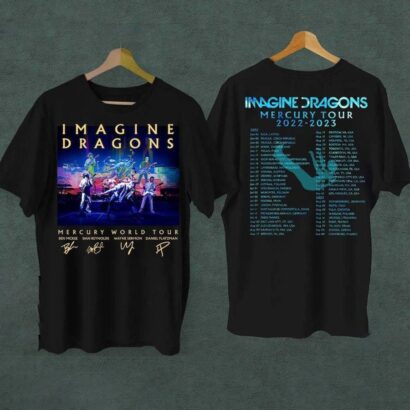 Imagine Dragons Tour 2023 Shirt, Imagine Dragons Mercury Tour 2022-2023 T-Shirt