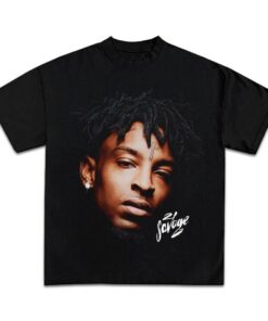 21 Savage T-Shirt - Rap Tee Jumbo Graphic Print Savage Mode