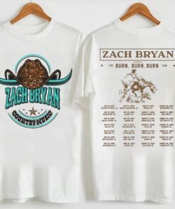 Zach Bryan Shirt, Burn Burn Burn Tour 2023 Shirt, Zach Bryan Concert Shirt