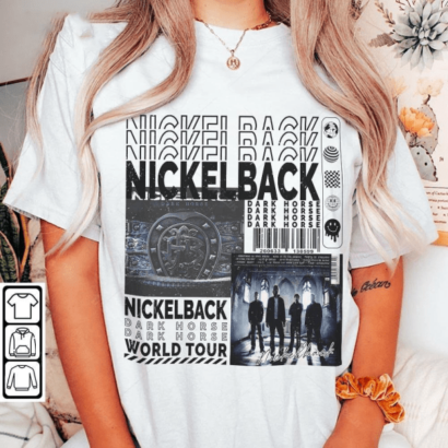 Vintage Nickleback Band Tee, Nickleback Get Rollin Album 2023 Shirt