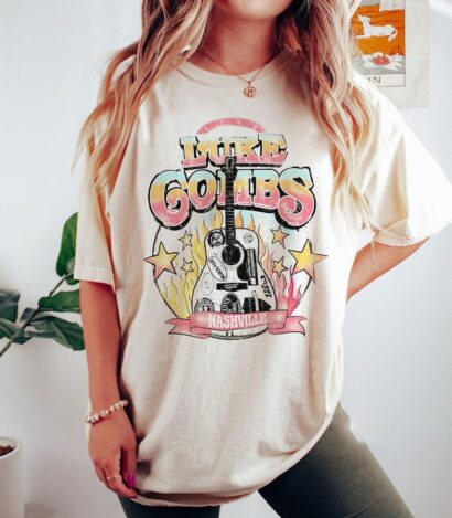 Luke Combs Shirt, Luke Combs Guitar Shirt, Luke Combs Concert tShirt