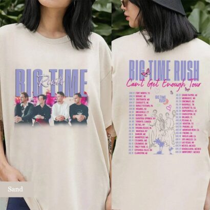 Big Time Rush Tour 2023 Shirt, Big Time Rush t shirt, Big Time Rush shirts