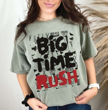 Big Time Rush shirt, Big Time Rush merch, Comfort color shirt