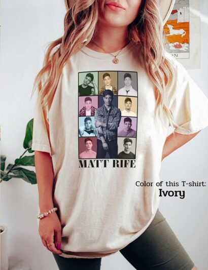 Matt Rifee Shirt, Matt Shirt, Rife Shirt, Comfort color shirt