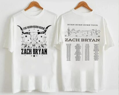 Zach Bryan The Burn Burn Burn Tour 2023 Shirt, Zach Bryan 2023 Shirt