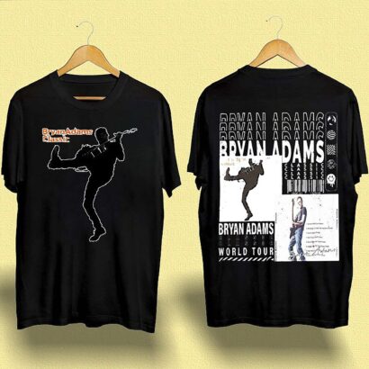 Bryan Adams Tour 2023 T-Shirt, Vintage Bryan Adams Shirt, 1985 Bryan Adams Shirt