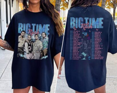 Big Time Rush Shirt, Big Time Rush Can't Get Enough Tour Shirt