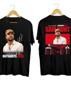 Sam Hunt Summer On The Outskirts 2023 Tour Shirt, Sam Hunt Shirt, Sam Hunt 2023 Tour Shirt