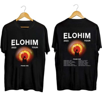 Elohim 2023 Tour Shirt, Elohim Music Tour Shirt, DJ Elohim 2023 Concert Shirt