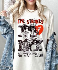 The Strokes Tour Concert Shirt, New The Strokes, The Strokes tour