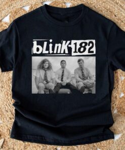 BLink 182 Shirt, Blink 182 Workaholics Mashup T-Shirt, BLink 182 Tour Tee