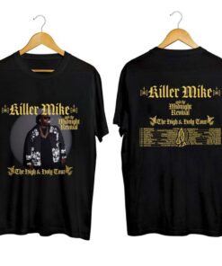 Killer Mike The High and Holy Tour 2023 Shirt, Rapper Killer Mike Shirt, The High and Holy Concert Shirt