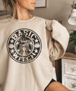 Basic Witch Shirt, Coffee Lover, Pumpkin Spice Shirt, Pumpkin Spice Season Comfort Colors Shirt