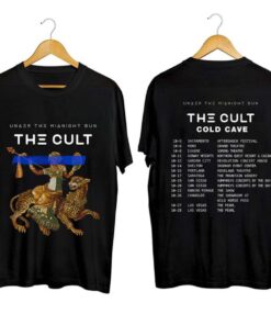 The Cult West Coast Fall Tour 2023 Shirt, The Cult Under The Midnight Tour 2023 Shirt