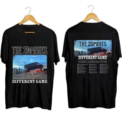 The Zombies Different Game Tour 23 Shirt, The Zombies 2023 Concert Shirt