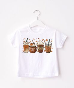 Fall Pumpkin Spice Latte Sweatshirt, Cute Fall Mom Shirt, Womens Cute Pumpkin Halloween Comfort Colors Shirt