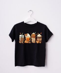 Fall Pumpkin Spice Latte Sweatshirt, Cute Fall Mom Shirt, Womens Cute Pumpkin Halloween Comfort Colors Shirt