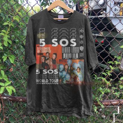 5 Seconds Of Summer Music Shirt, The Show 2023 Tour 5 Seconds Of Summer shirt, 5SOS Tee