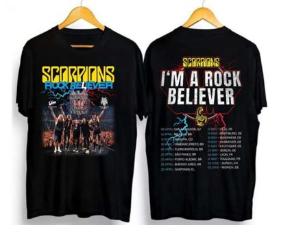 Scorpions Tour 2023 Shirt, Scorpions Tour Shirt, Scorpions t shirt