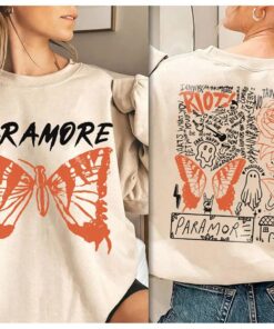 Paramore Music Shirt, 2 Side Vintage Merch Paramore American Sweatshirt