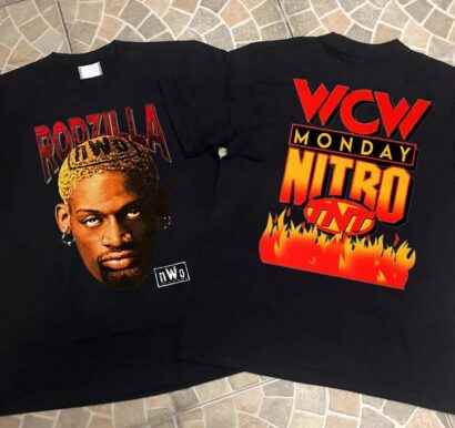 Dennis Rodman N.W.O T-Shirt, Rodzilla Shirt, Dennis Rodman Shirt