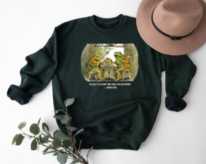 The Lovers Frog And Toad Shirt, Vintage Classic Book Cover Shirt, Frog And Toad Sweatshirt