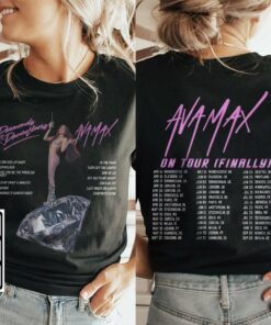 Ava Max 2023 On Tour Finally Shirt, Ava Max New Tour 2023 Shirt, Ava Max Tee