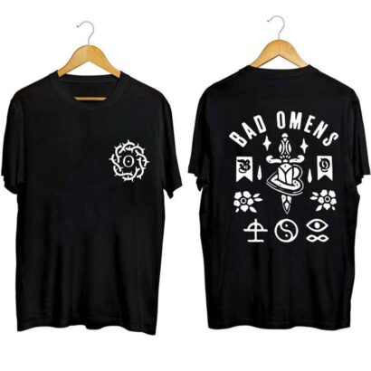 Bad Omen Tour 2023 Shirt, Bad Omen Band Shirt, Bad Omen 2023 Concert Shirt