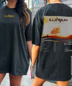Illenium Music Shirt Double Sided, Illenium Live World Tour 2023, Comfort color shirt