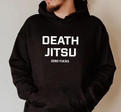 Death jitsu hoodie, Death Jitsu Zero Fucks Jon Moxley Shirt