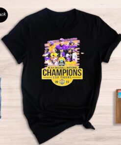 Ncaa Baseball National Champions Lsu Tigers Team 2023 Shirt