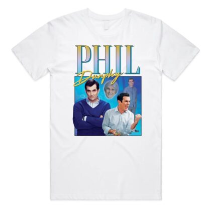 Phil Dunphy Homage T-shirt, TV Show Funny 90's Retro Vintage Tee