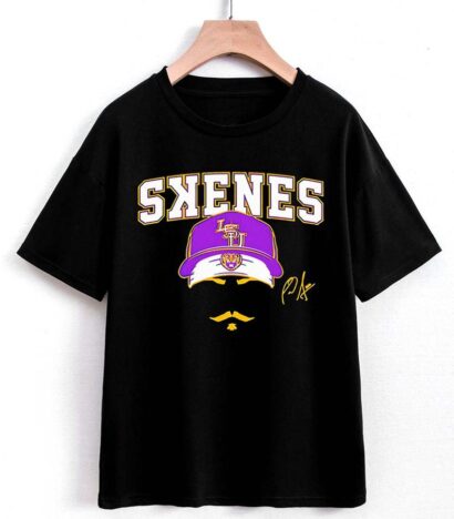 Lsu Tiger Shirt, Top Lsu Baseball Paul Skenes Stache Shirt