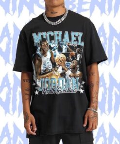 Michael Jordan UNC 90s Style Vintage Bootleg Tee graphic T shirt , Michael Jordan Vintage Shirt