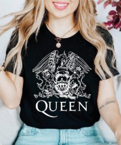 Queen Band T-shirt, Freddie Mercury Shirt, 80s Nostalgia Vintage Style Queen Tshirt