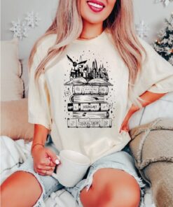 Wizard Castle Book Shirt, Pottery Book Shirt, Bookish Reader, Universal Studios Shirts For Family