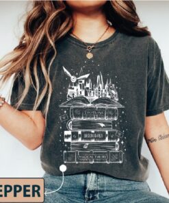 Wizard Castle Book Shirt, Pottery Book Shirt, Bookish Reader, Universal Studios Shirts For Family