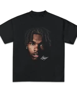 Lil Baby T-Shirt Rap Tee Concert Merch, Harder Than Ever Young Thug Gunna Hip Hop