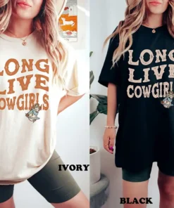 Long Live Cowgirls Shirt Comfort Colors Shirt, Nashville Cowgirl Country Music Concert Tee