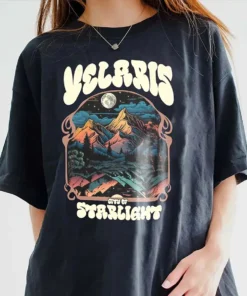 Velaris City Of Starlight Comfort Color Shirt, ACOTAR, Comfort Retro Velaris Shirt, House Of Wind Book Shirt