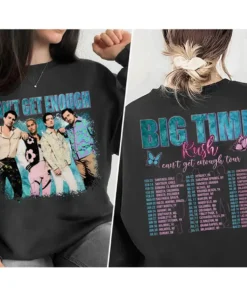 Big Time Rush Shirt, Big Time Rush Can't Get Enough Tour 2023 Tickets Shirt