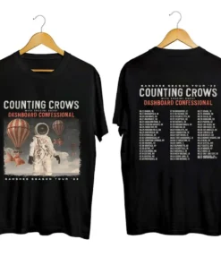 Counting Crows Tour 2023 Shirt, Counting Crows t shirt, Counting Crows 2023 Concert Shirt, Comfort color shirt