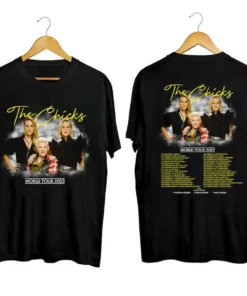 The Chicks 2023 World Tour Shirt, The Chicks Band T Shirt, The Chicks 2023 Concert Shirt, Comfort color shirt