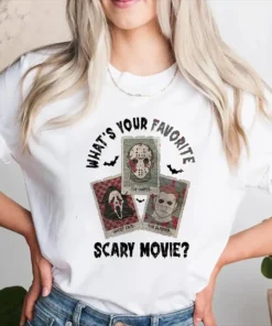 Horror Characters Tarot Card tshirt, Horror tshirt, Halloween tshirt, Halloween Horror Movie tshirt