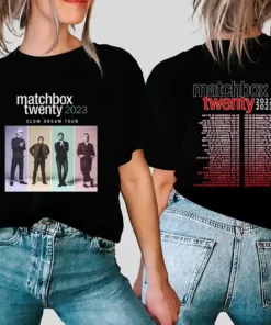 Matchbox Twenty Shirt, Matchbox 20 Slow Dream Tour Tee