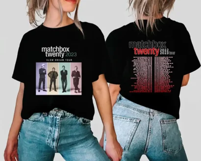 Matchbox Twenty Shirt, Matchbox 20 Slow Dream Tour Tee