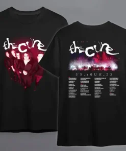 The Cure 2023 North American Tour Dates Shirt, The Cure Tour Shirt