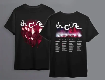 The Cure 2023 North American Tour Dates Shirt, The Cure Tour Shirt