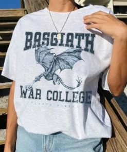 Basgiath War College Shirt, Fourth Wing Shirt, Dragon Rider Tee