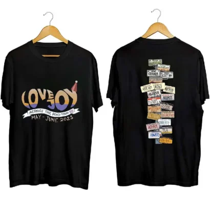 Lovejoy 2023 Tour Shirt, Lovejoy Concert 2023 Shirt, Lovejoy comfort colors shirt